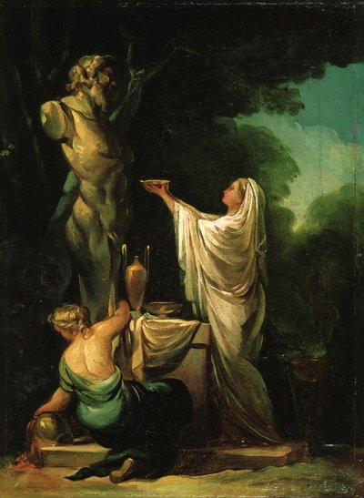 The Sacrifice to Priapus by Francisco de Goya